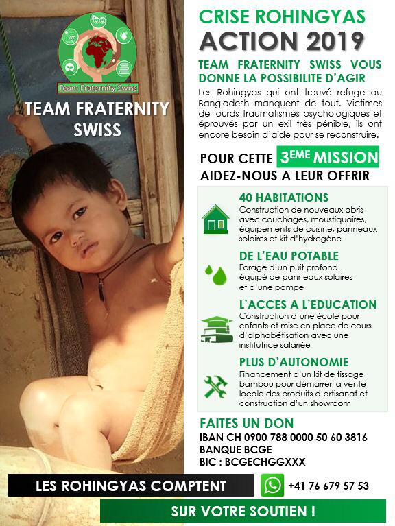 flyer campagne Rohingyas 2019